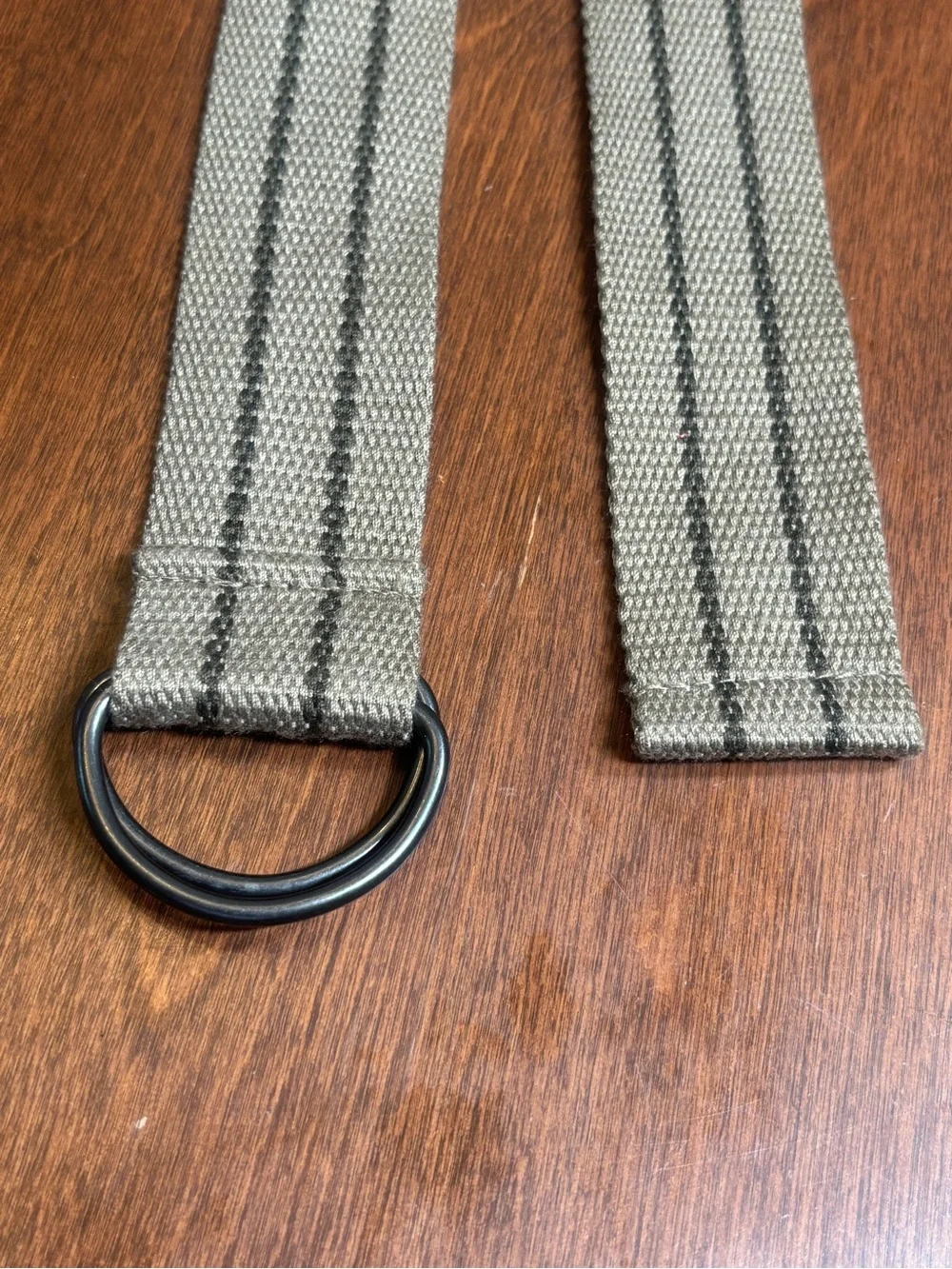 Men's D-Ring Web Belt